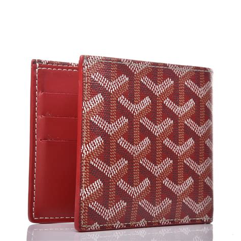 red goyard bifold|Wallets .